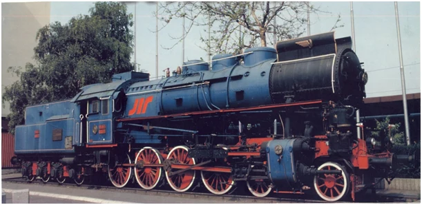 Slika Lokomotiva "Plavog voza"